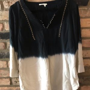 14 floreat long sleeve black and white mix.